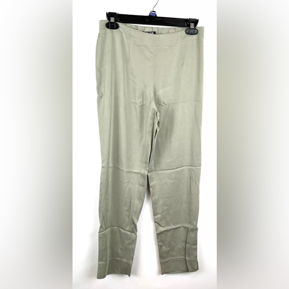 Nic Zoe Women’s Green Stretch Pull On Pants Size 2